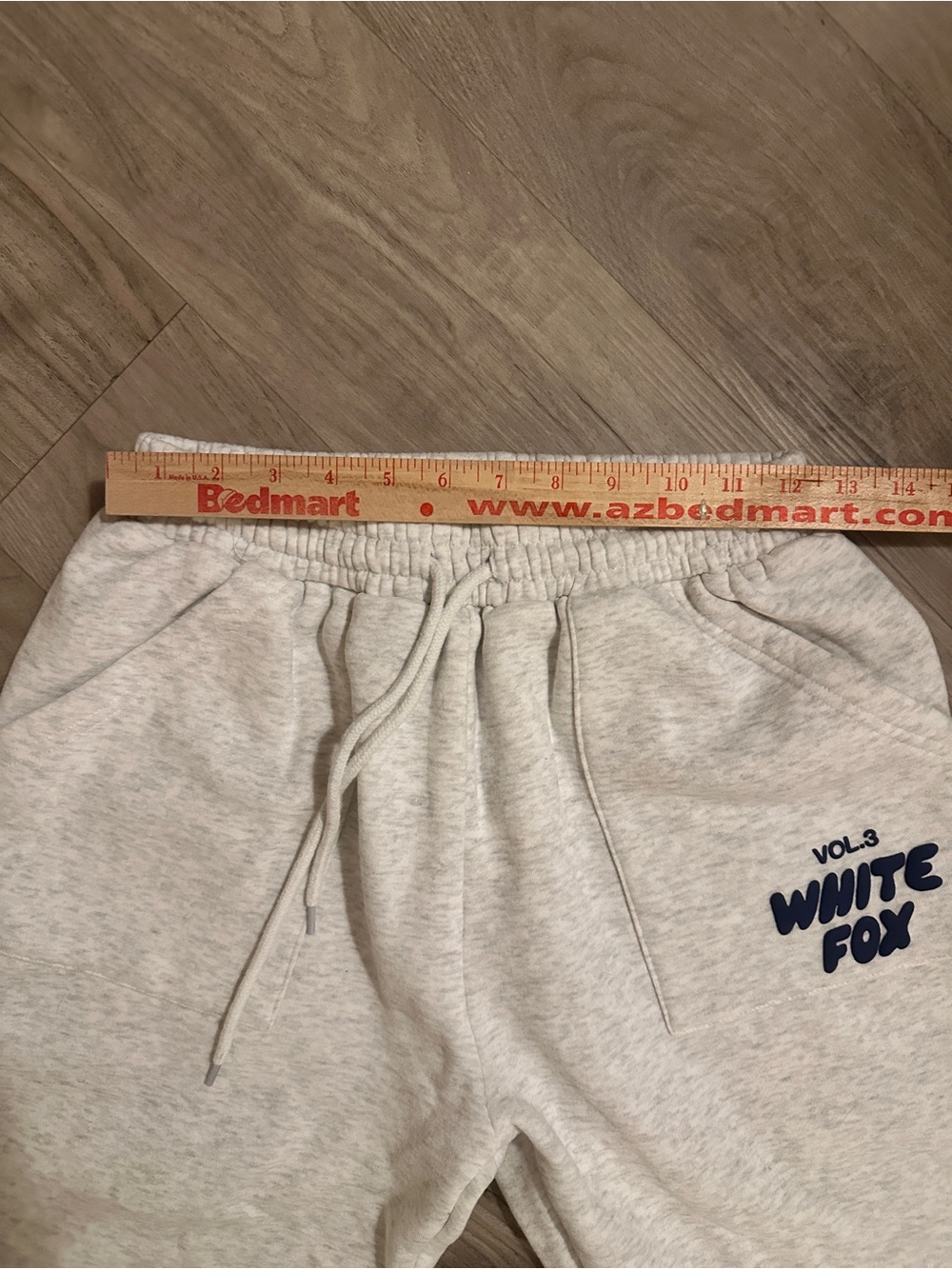 White Fox Boutique Offstage Sweatpants in Mineral Grey - Picture 8 of 9